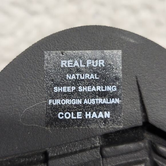 NEW Cole Haan Zerogrand Explore Upstate Hiker Waterproof Leather Booties sz 8.5 - Picture 8 of 9